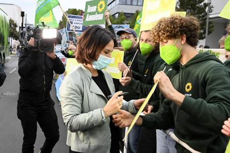 Triell - Dreikampf ums Kanzleramt in Berlin