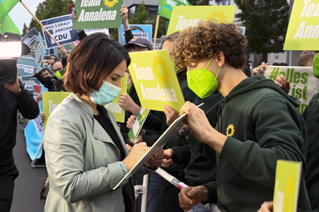 Triell - Dreikampf ums Kanzleramt in Berlin