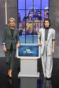 Triell - Dreikampf ums Kanzleramt in Berlin