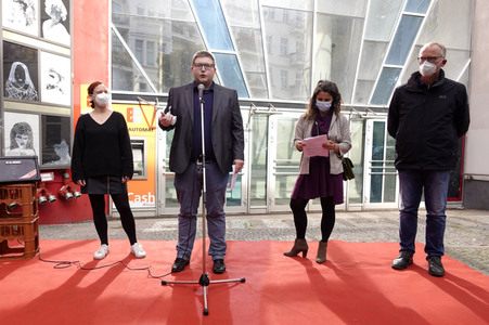 Pressekonferenz Kino Colosseum in Berlin