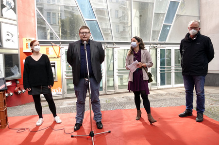Pressekonferenz Kino Colosseum in Berlin