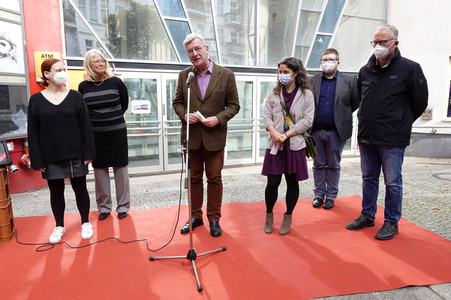 Pressekonferenz Kino Colosseum in Berlin