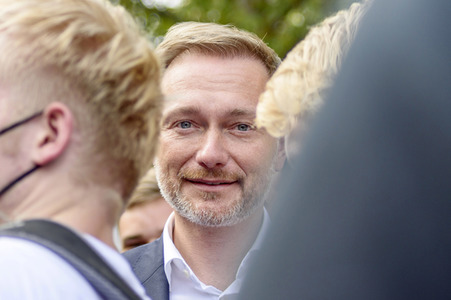 FDP-Wahlkampfveranstaltung  mit Christian Lindner in Nürnberg