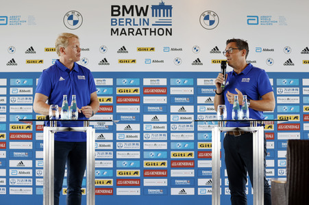 Auftakt-Pressekonferenz zum BMW Berlin Marathon 2021