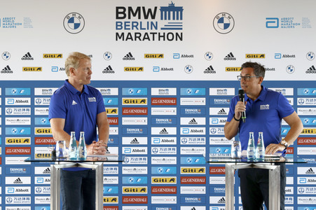Auftakt-Pressekonferenz zum BMW Berlin Marathon 2021
