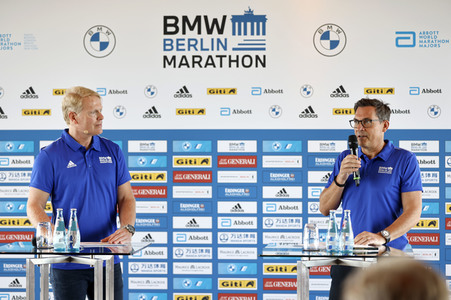 Auftakt-Pressekonferenz zum BMW Berlin Marathon 2021