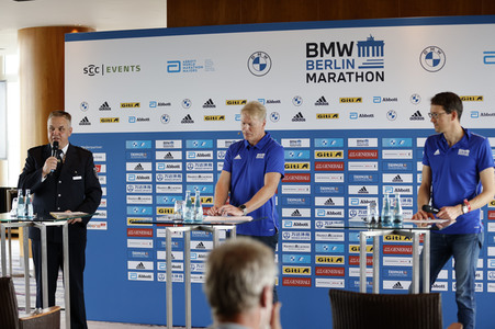 Auftakt-Pressekonferenz zum BMW Berlin Marathon 2021