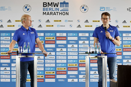 Auftakt-Pressekonferenz zum BMW Berlin Marathon 2021