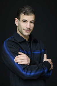 Photoshooting mit Rabah Nait Oufella, San Sebastian International Film Festival 2021