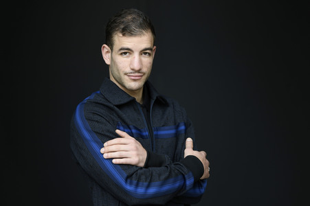 Photoshooting mit Rabah Nait Oufella, San Sebastian International Film Festival 2021