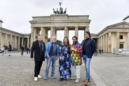 Fototermin 'Celebrate at the Gate - 100 Tage bis Silvester' in Berlin