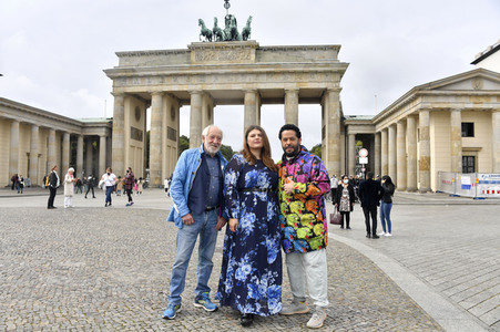 Fototermin 'Celebrate at the Gate - 100 Tage bis Silvester' in Berlin