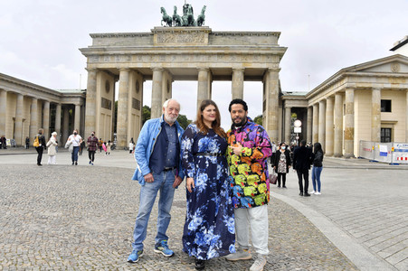 Fototermin 'Celebrate at the Gate - 100 Tage bis Silvester' in Berlin