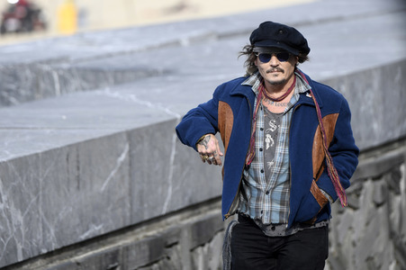 Photocall mit Johnny Depp, San Sebastian International Film Festival 2021
