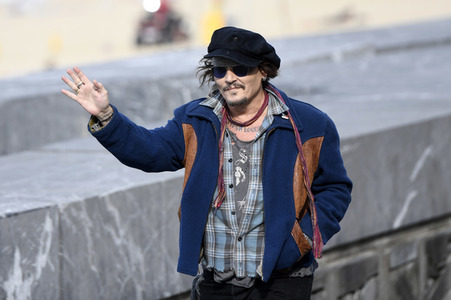 Photocall mit Johnny Depp, San Sebastian International Film Festival 2021