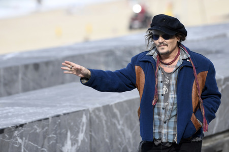 Photocall mit Johnny Depp, San Sebastian International Film Festival 2021