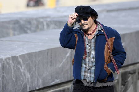 Photocall mit Johnny Depp, San Sebastian International Film Festival 2021
