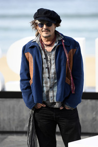 Photocall mit Johnny Depp, San Sebastian International Film Festival 2021