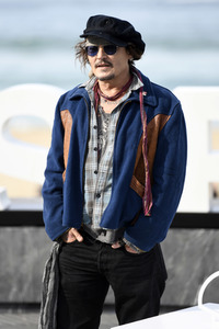 Photocall mit Johnny Depp, San Sebastian International Film Festival 2021