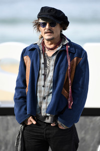 Photocall mit Johnny Depp, San Sebastian International Film Festival 2021