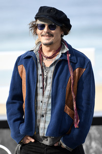 Photocall mit Johnny Depp, San Sebastian International Film Festival 2021