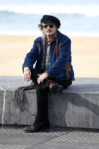 Photocall mit Johnny Depp, San Sebastian International Film Festival 2021