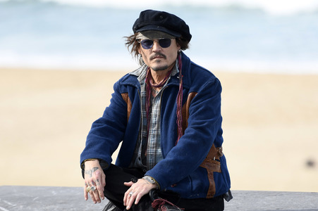 Photocall mit Johnny Depp, San Sebastian International Film Festival 2021