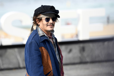 Photocall mit Johnny Depp, San Sebastian International Film Festival 2021
