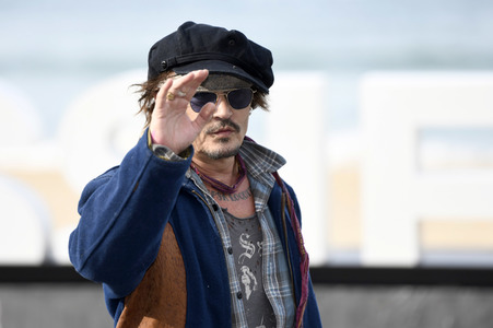 Photocall mit Johnny Depp, San Sebastian International Film Festival 2021
