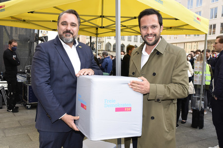 FDP-Wahlkampfveranstaltung mit Christian Lindner in München