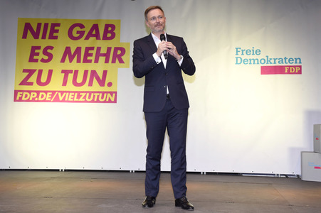 FDP-Wahlkampfveranstaltung mit Christian Lindner in München