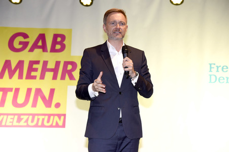 FDP-Wahlkampfveranstaltung mit Christian Lindner in München