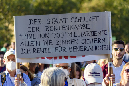 Bündnis 90/Die Grünen-Wahlkampfveranstaltung mit Annalena Baerbock und Anton Hofreiter in Würzburg
