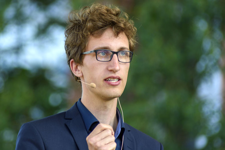 Bündnis 90/Die Grünen-Wahlkampfveranstaltung mit Annalena Baerbock und Anton Hofreiter in Würzburg