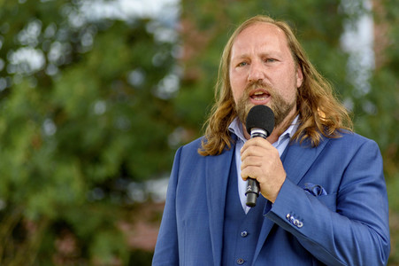 Bündnis 90/Die Grünen-Wahlkampfveranstaltung mit Annalena Baerbock und Anton Hofreiter in Würzburg