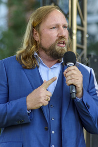 Bündnis 90/Die Grünen-Wahlkampfveranstaltung mit Annalena Baerbock und Anton Hofreiter in Würzburg