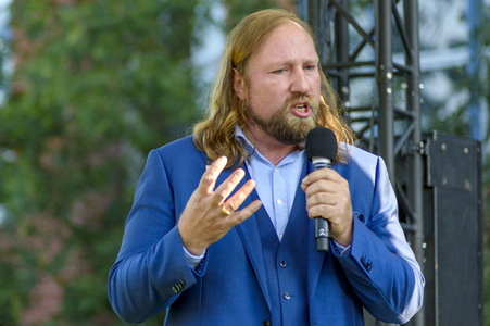 Bündnis 90/Die Grünen-Wahlkampfveranstaltung mit Annalena Baerbock und Anton Hofreiter in Würzburg