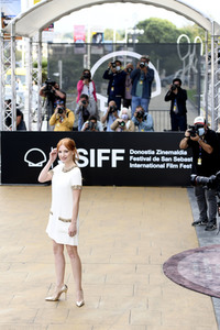 Ankunft von Jessica Chastain auf dem San Sebastian International Film Festival 2021
