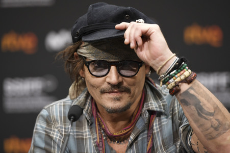 Pressekonferenz mit Johnny Depp, San Sebastian International Film Festival 2021