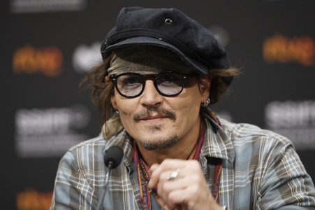 Pressekonferenz mit Johnny Depp, San Sebastian International Film Festival 2021