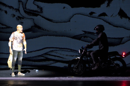 Theaterprobe 'Frankenstein' in Berlin