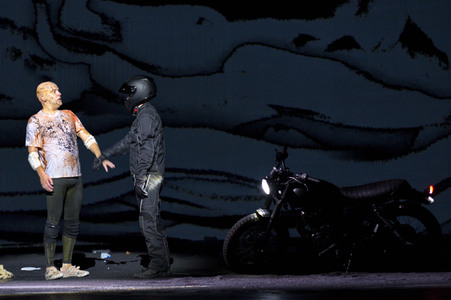 Theaterprobe 'Frankenstein' in Berlin