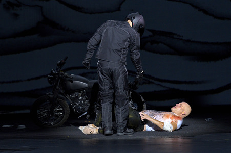 Theaterprobe 'Frankenstein' in Berlin