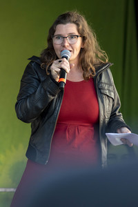 Bündnis 90/Die Grünen-Wahlkampfveranstaltung mit Claudia Roth in Nürnberg