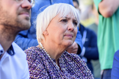 Bündnis 90/Die Grünen-Wahlkampfveranstaltung mit Claudia Roth in Nürnberg