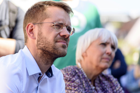 Bündnis 90/Die Grünen-Wahlkampfveranstaltung mit Claudia Roth in Nürnberg