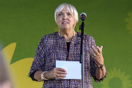 Bündnis 90/Die Grünen-Wahlkampfveranstaltung mit Claudia Roth in Nürnberg