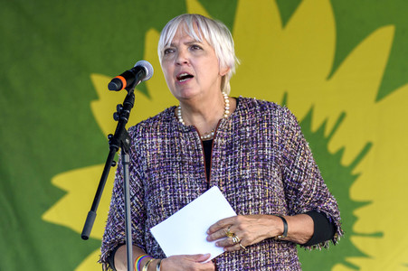 Bündnis 90/Die Grünen-Wahlkampfveranstaltung mit Claudia Roth in Nürnberg