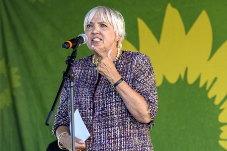 Bündnis 90/Die Grünen-Wahlkampfveranstaltung mit Claudia Roth in Nürnberg