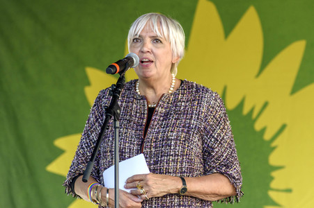 Bündnis 90/Die Grünen-Wahlkampfveranstaltung mit Claudia Roth in Nürnberg